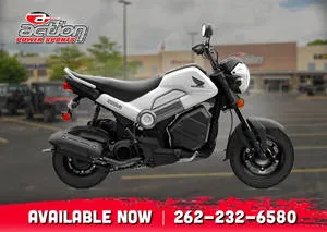 2026 Honda® Navi White — front three-quarter view