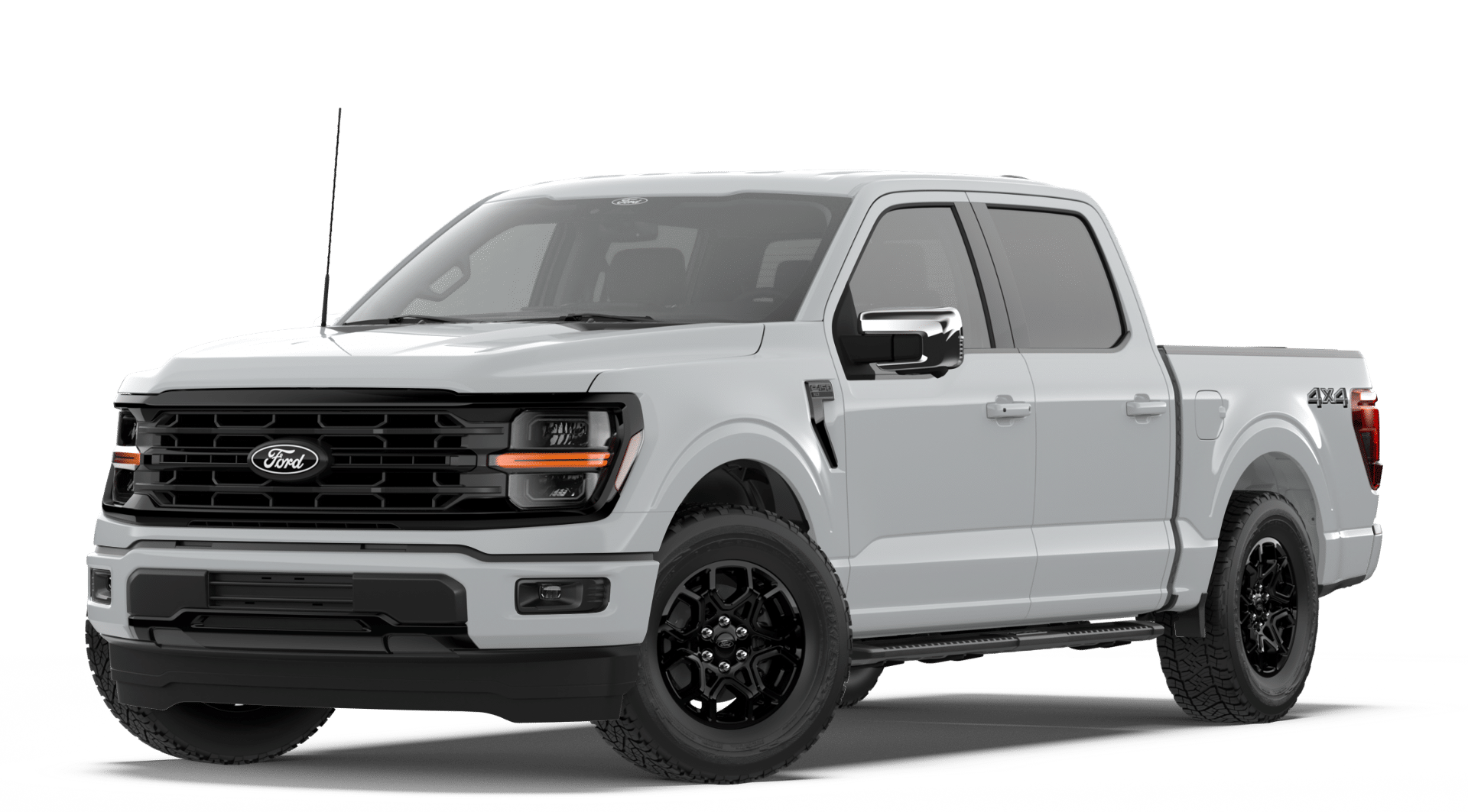 2026 Ford F-150 XLT in Avalanche — front three-quarter view