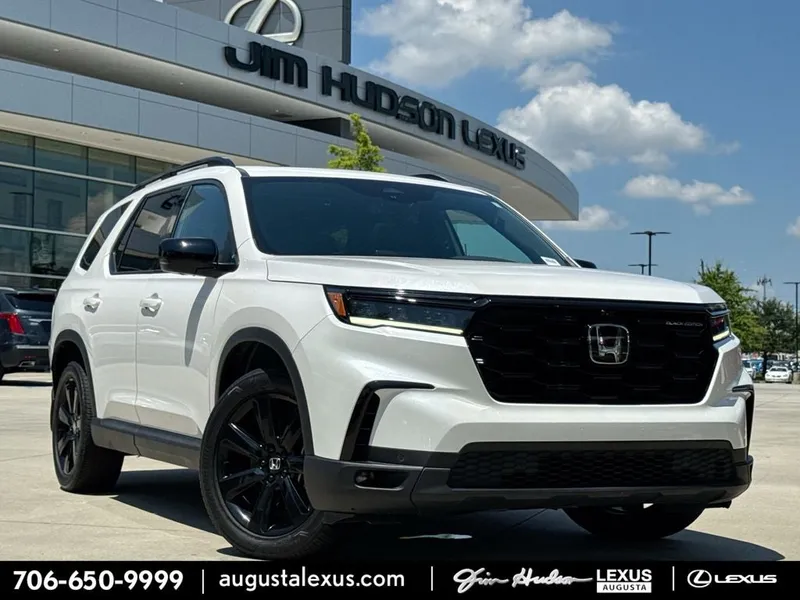 2025 Honda Pilot Black Edition BACKED BY HUDSON in Other — front three-quarter view