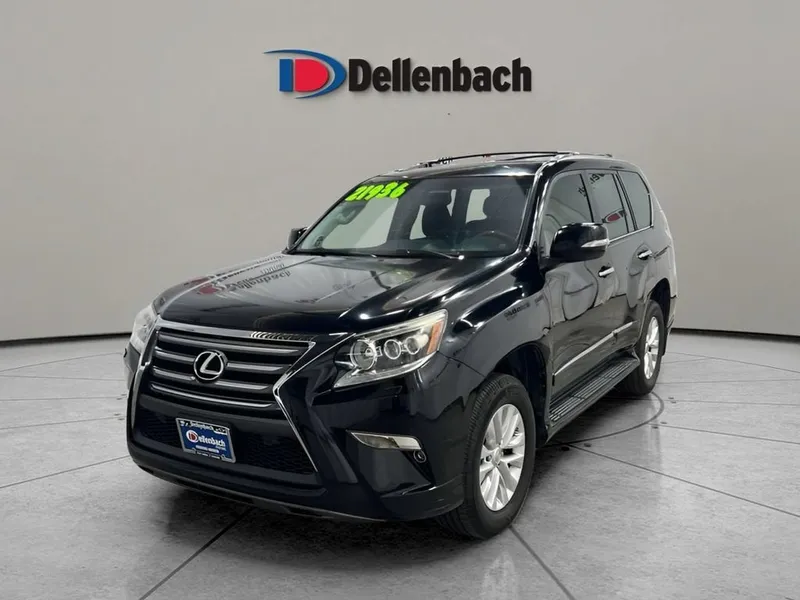 2016 Lexus GX 460 in Black Onyx — front three-quarter view