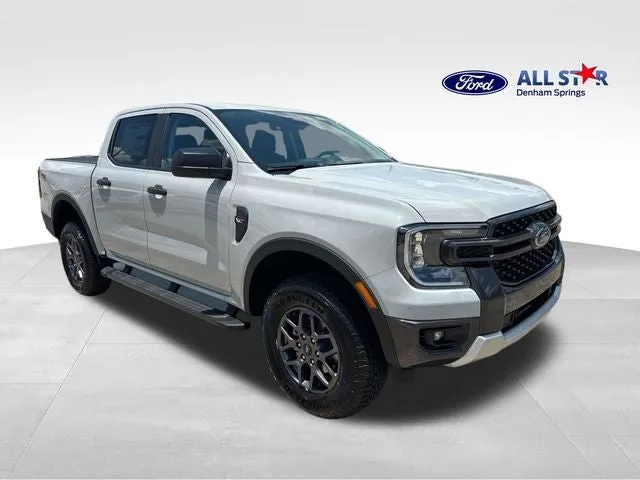 2026 Ford Ranger XLT in Avalanche — front three-quarter view