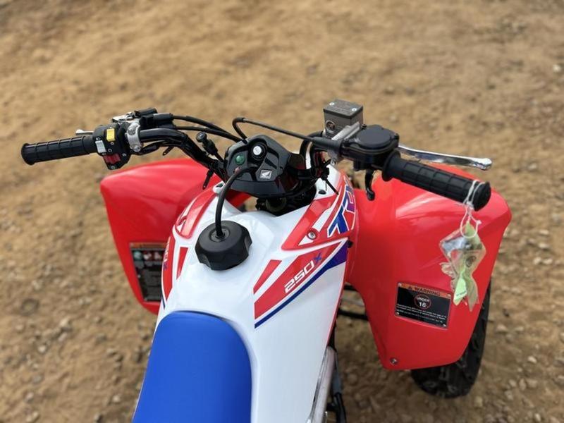 2026 Honda TRX250X — engine compartment view