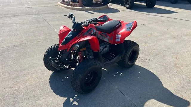 2021 Can-Am® DS 70 — front three-quarter view