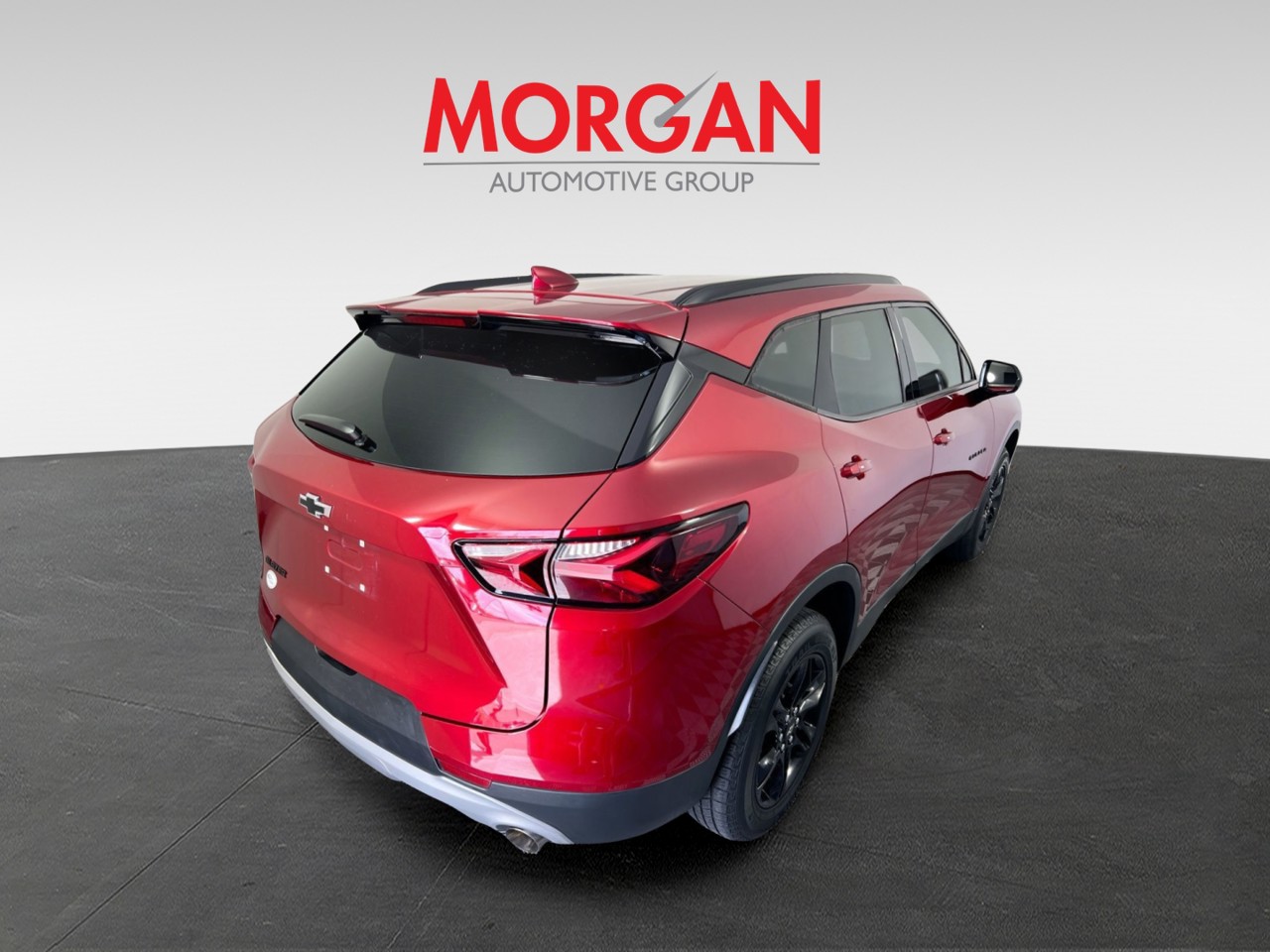 2021 Chevrolet Blazer — rear three-quarter view
