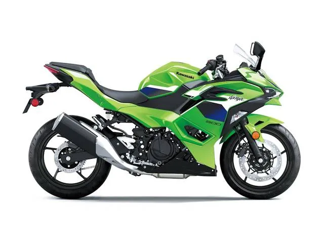 2026 Kawasaki Ninja® 500 — front three-quarter view