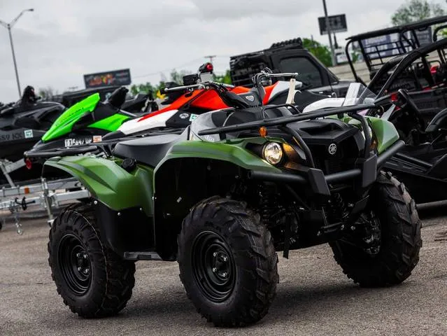 2026 Yamaha Kodiak 700 — front three-quarter view