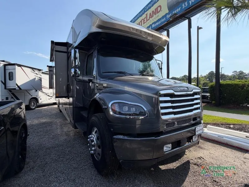2027 Renegade Verona in SURGE — front three-quarter view