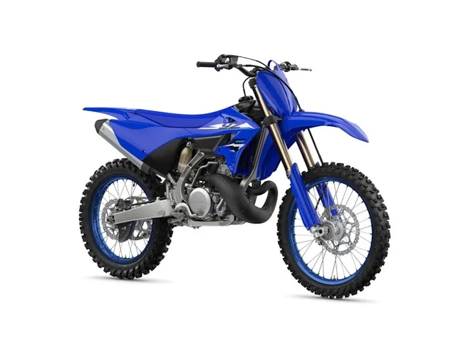 2026 Yamaha YZ250 Team Yamaha Blue — front three-quarter view