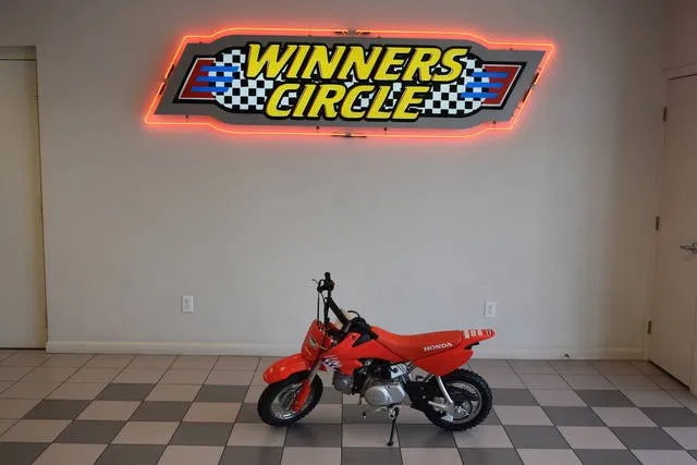 2026 Honda® CRF50F — front three-quarter view
