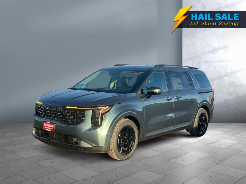 2026 Kia Carnival Hybrid — front three-quarter view