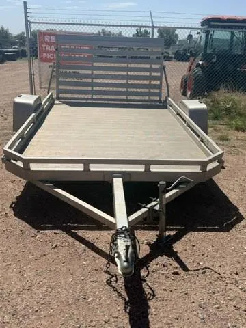 2011 Aluma SINGLE AXLE UTILITY — front three-quarter view