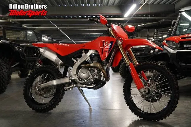 2025 Honda® CRF450RX — front three-quarter view
