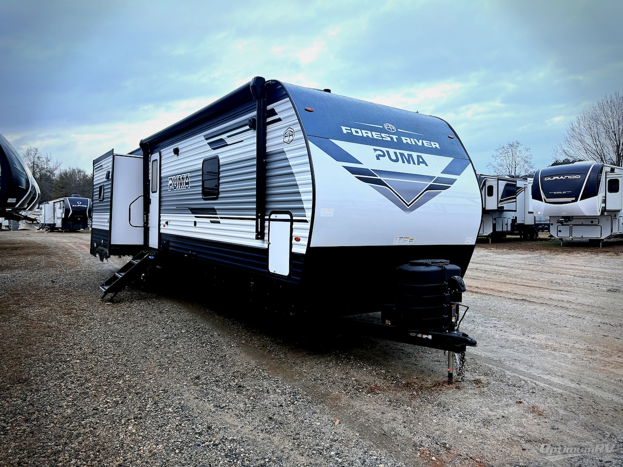 2026 Forest River Puma — front three-quarter view