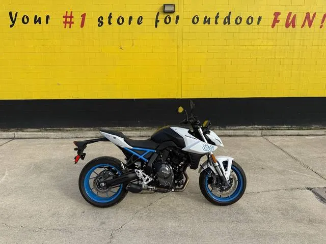 2023 Suzuki GSX-8S — front three-quarter view