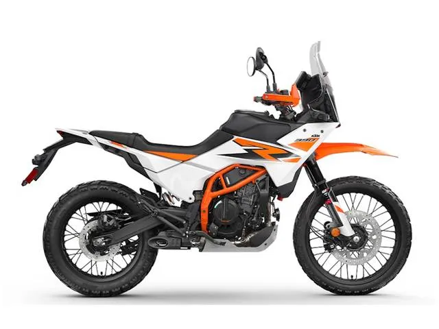 2025 KTM 390 Adventure R — front three-quarter view