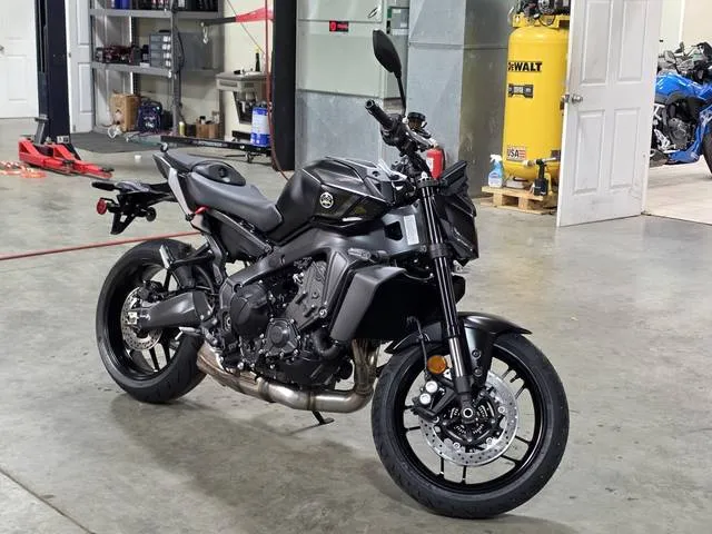 2026 Yamaha MT-09 — front three-quarter view