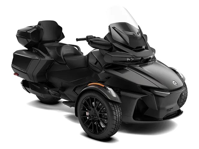 2026 Can-Am® Spyder RT Limited Dark — front three-quarter view