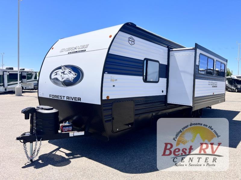 2026 Forest River RV Cherokee Grey Wolf — front three-quarter view
