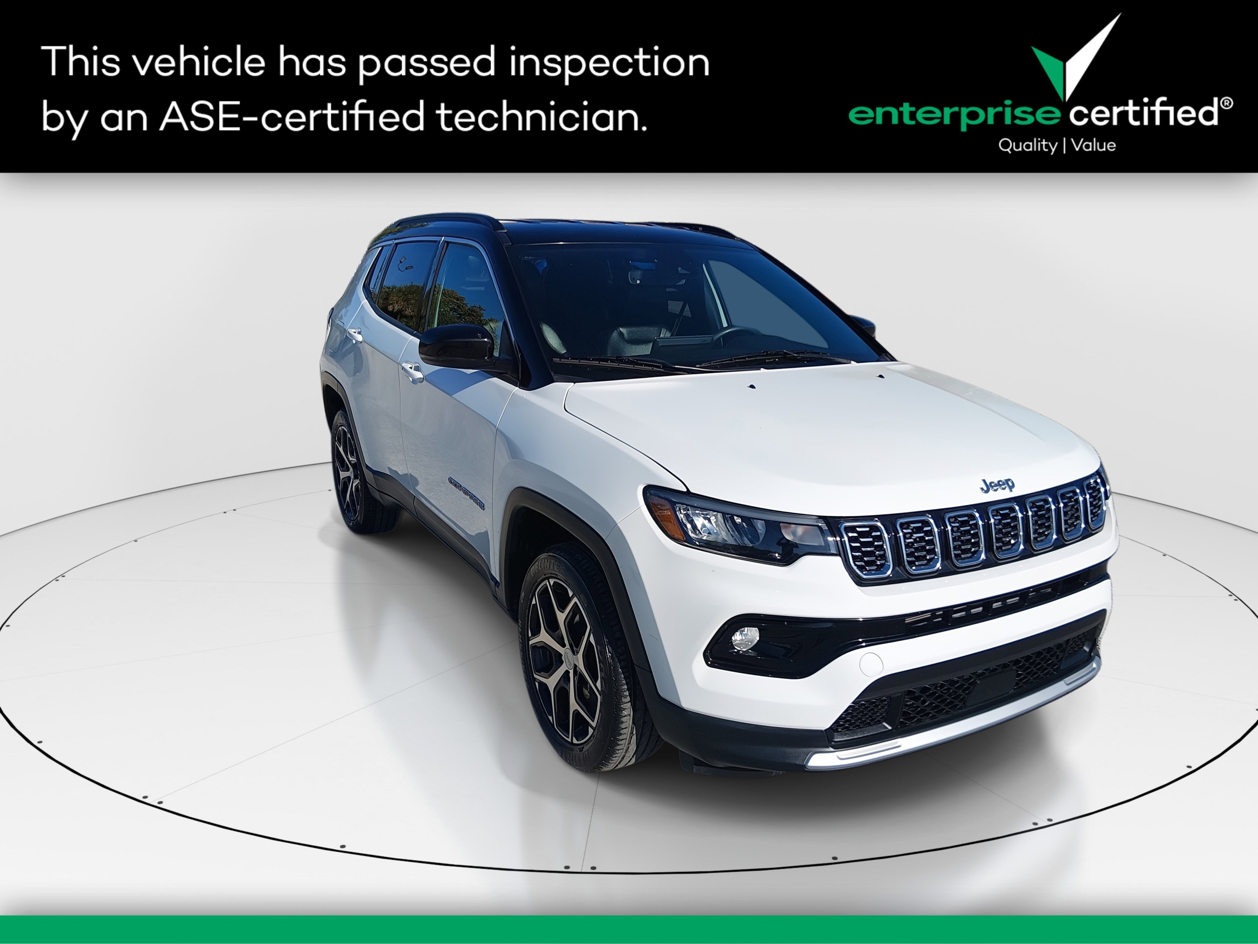 2024 Jeep Compass Limited 4x4 — front three-quarter view