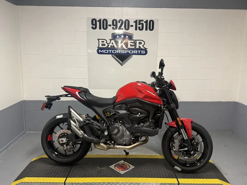 2026 Ducati Monster 937+ — front three-quarter view