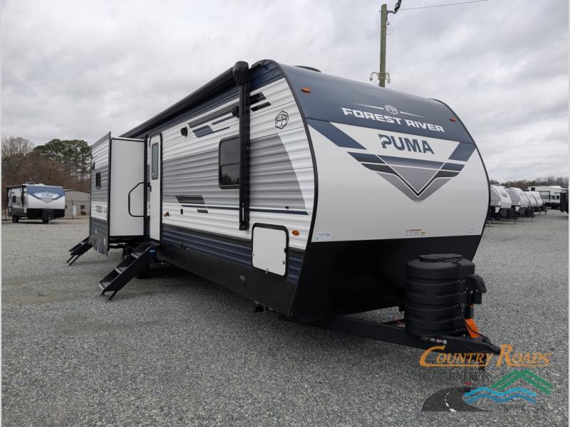 2026 Forest River Puma — front three-quarter view
