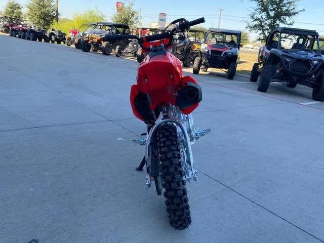 2026 Honda® CRF110F — front three-quarter view